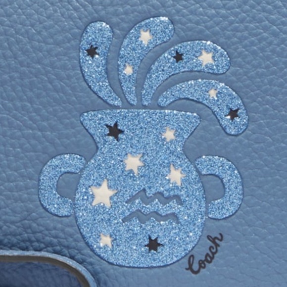 Coach Aquarius Corner Zip Wristlet - Picture 2 of 3